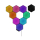 Nanoleaf Shapes Hexagons Starter Kit czarny (9 paneli, kontroler) - 1267165 - zdjęcie